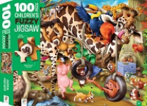 JIGSAW KIDS 100 PC ANIMAL MAYHEM (5626)